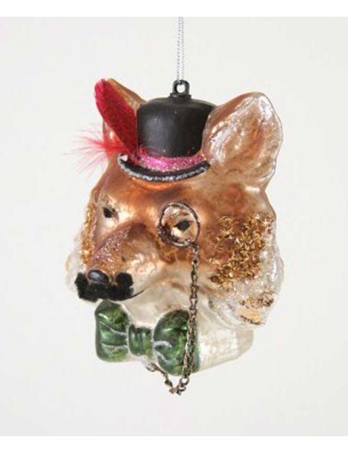 Cody Foster & Co. Gentleman Fox Ornament