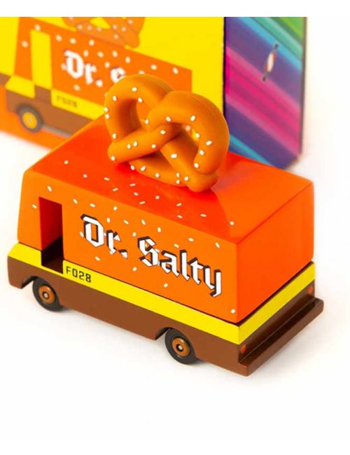 Wooden Dr. Salty Pretzel Food Truck