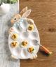 Bunny Deviled Egg Platter Set