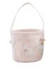 Pink Easter Beaded Bucket