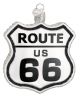 Historic Route 66 Sign Ornament
