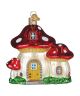 Mushroom House Ornament