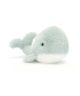 Jellycat Wavelly Whale Grey