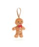 Jellycat Festive Folly Gingerbread Fred Ornament