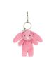 Jellycat Bashful Pink Bunny Bag Charm