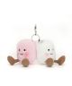 Jellycat Amuseables Pair of Marshmallows Bag Charm