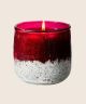 The Smell of Christmas Holiday Metallic Ombre Candle