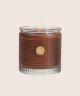 Cinnamon Cider Small Textured Glass Candle