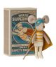 Superhero Little Brother Mouse in Matchbox