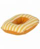 Yellow Stripe Rubber Boat for Small Mouse