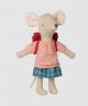 Big Sister Tricycle Mouse with Red Backpack
