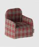 Red Checkered Mouse Chairs