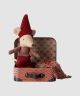 Christmas mouse, Baby in suitcase