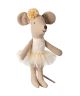 Off White Ballerina Little Sister Mouse