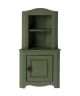 Dark Green Mouse Corner Cabinet