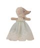 Baby Mouse in Mint Gown