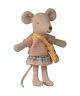 Little Sister Mouse with Cheese Bag