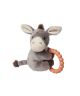 Dusty Donkey Teether Rattle