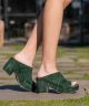 Taja Emerald Mule Heel