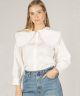 Poplin Oversized Collar Shirt