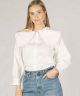 Poplin Oversized Collar Shirt