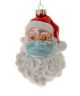 Masked Santa Ornament