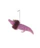 Pink Alligator Ornament