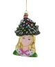 Chic Christmas Girl Ornament