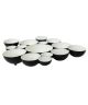 Black and White Bubble Bowl