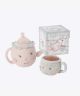Hazel Tea Pot & Annie Tea Cup Rattle Set