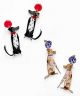 Dog Watercolor Acrylic Earrings