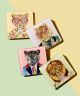 Big Cats Coaster Set