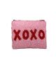 Hugs and Kisses Beaded Coin Pouch