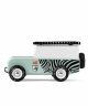 Wooden Drifter Zebra Safari Car