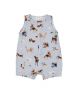 Blue Doggy Daycare Bamboo Shortie Romper