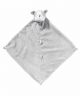 Grey Bulldog Lovie Blanket
