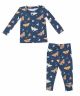 Moths Bamboo Long Sleeve Loungewear