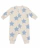 Sketchy Stars Blue Romper