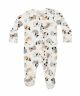 Cozy Pups Bamboo Zipper Footie