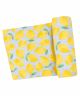 Sunny Lemons Swaddle Blanket