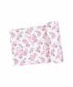 Ribbons & Flowers Swaddle Blanket