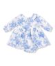 Dream Cottage Floral Blue Bubble with Skirt
