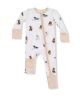 Sporty Puppies Zipper Romper