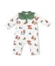 Bigfoot Camping Long Sleeve Cowboy Romper
