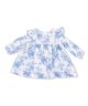 Dream Cottage Blue Floral Vintage Lace Dress