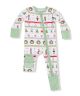 Nutcracker Fair Isle 2 Way Zipper Romper