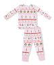 Pink Sugar Plum Fairy Fair Isle Long Sleeve Loungewear