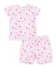Sweet Bow Cherries Short Loungewear Set