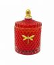 Red & Gold Noel Candle