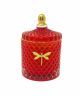 Red & Gold Noel Candle